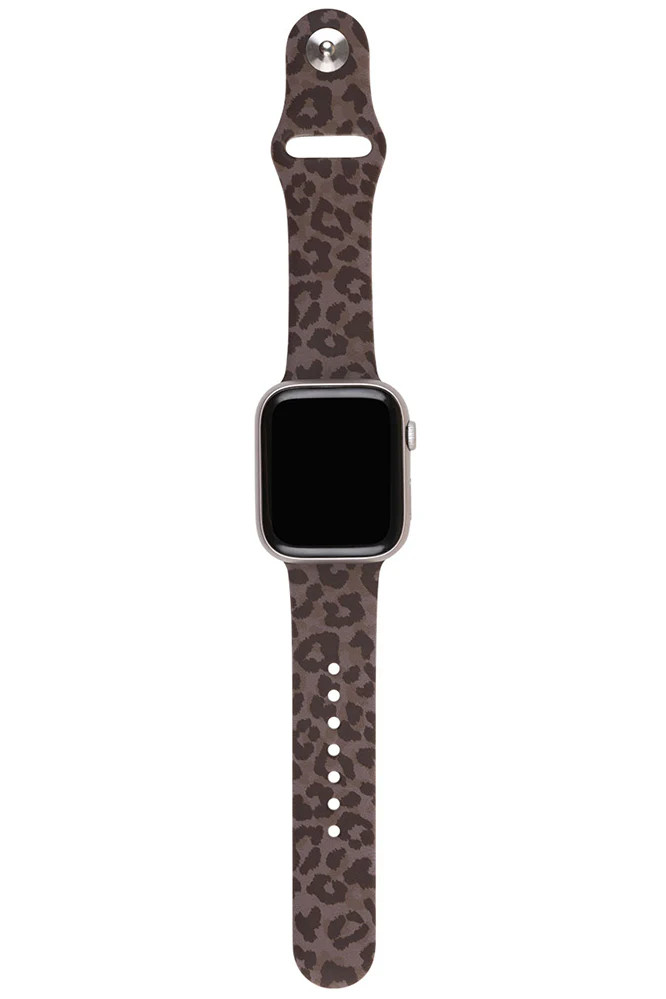 Shadow Leopard Watch Band | Walli Cases