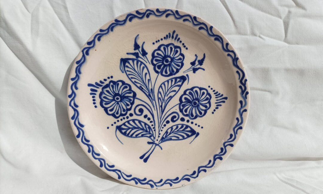 Antique Traditional Hungary Little Clay Plate, Folk Pottery, Antique Peasant Plate - Etsy | Etsy (US)