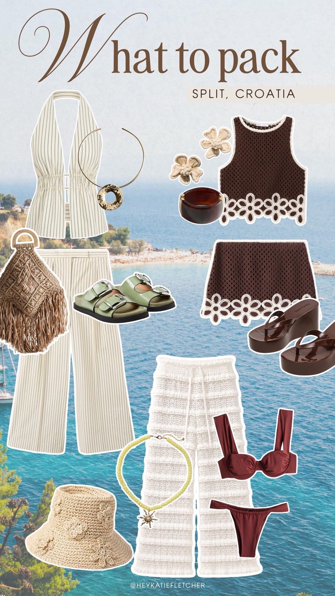A lot of you have asked what I’d pack on a trip to Split, Croatia, so here it is! Lots of matching sets, accessories, and comfortable shoes. 


Matching Sets, Vacation Outfit Inspo, Summer Selects, Fashion Inspo, Accesories

#LTKTravel #LTKSeasonal #LTKootd