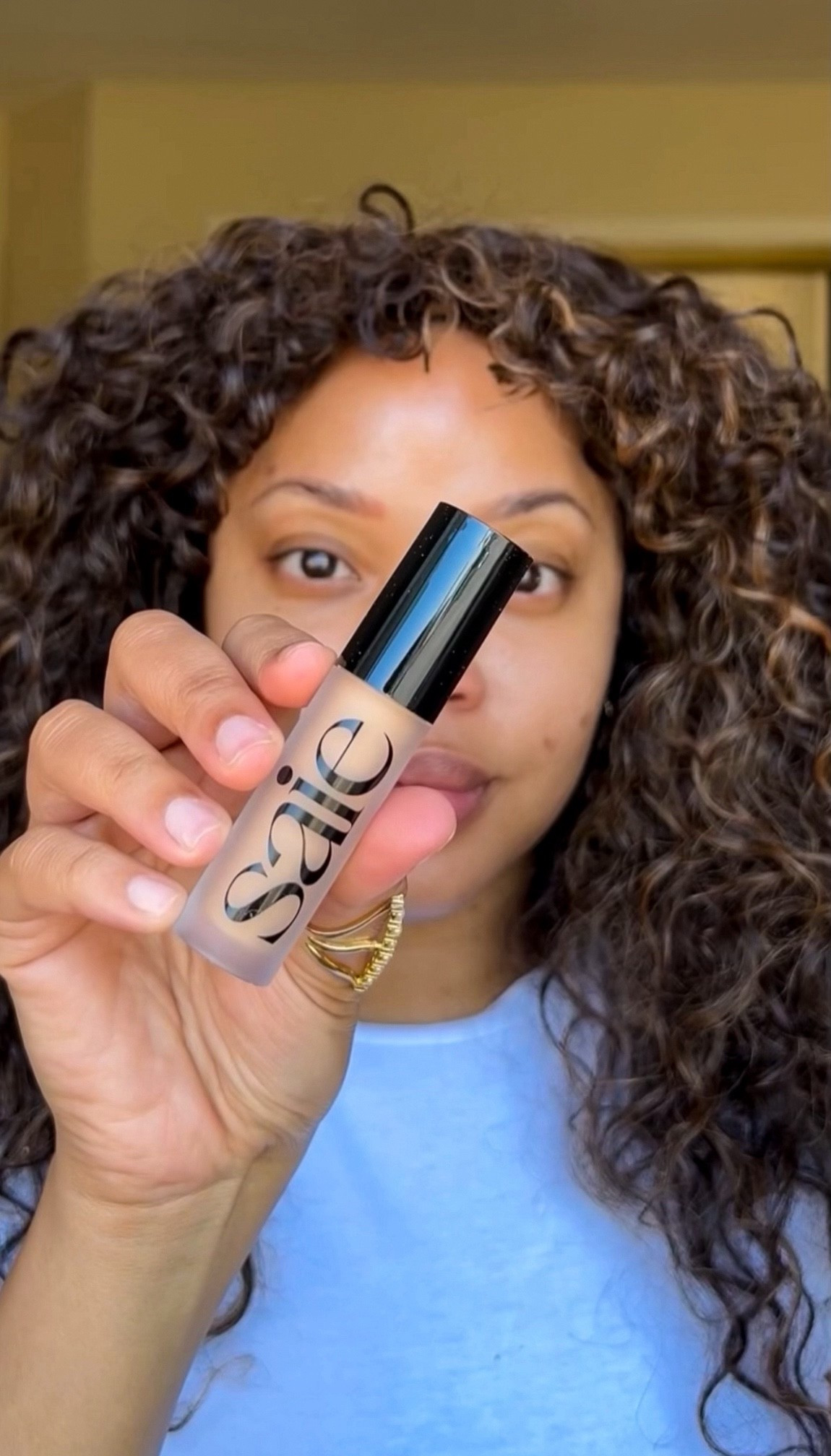 Wearing the Saie Beauty Radiant All Over Concealer in shade 12. It blends like a dream and leaves the skin looking naturally radiant, never cakey. Lightweight, hydrating, and buildable, this clean concealer is perfect for brightening under the eyes or spot concealing without hiding your skin. A must have for anyone who loves effortless, clean beauty.

#LTKBeauty