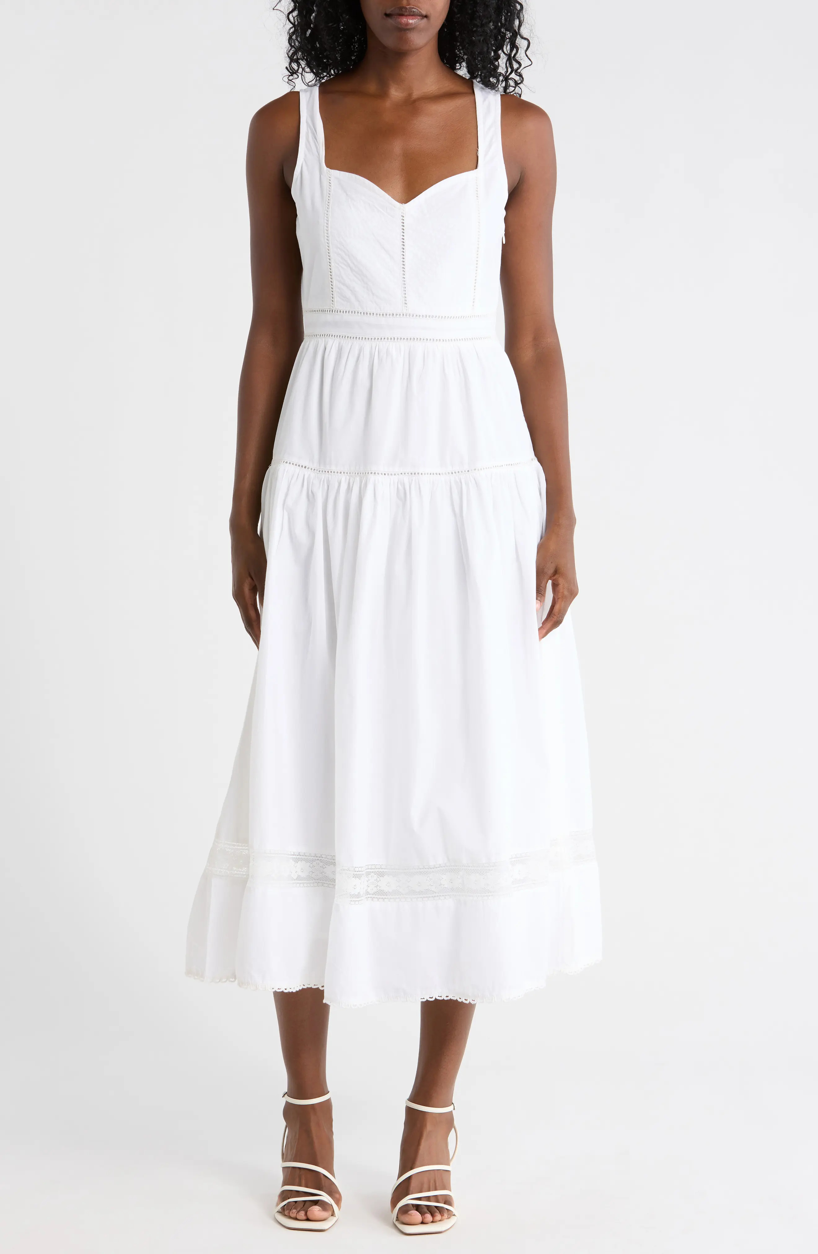 Cotton Poplin Midi Dress (Women) | Nordstromrack | Nordstrom Rack