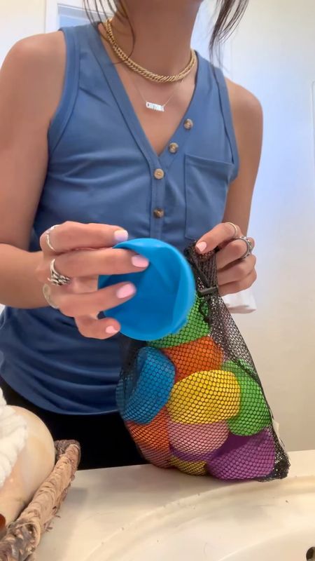 Reusable water balloons for kids. Summer fun! No mess. 

Summer. Kids at play. Balloons. Reusable. Travel. Vacation. Beach. Washable. Reusable balloons. Kids. Family. 

#LTKVideo #LTKKids #LTKGiftGuide