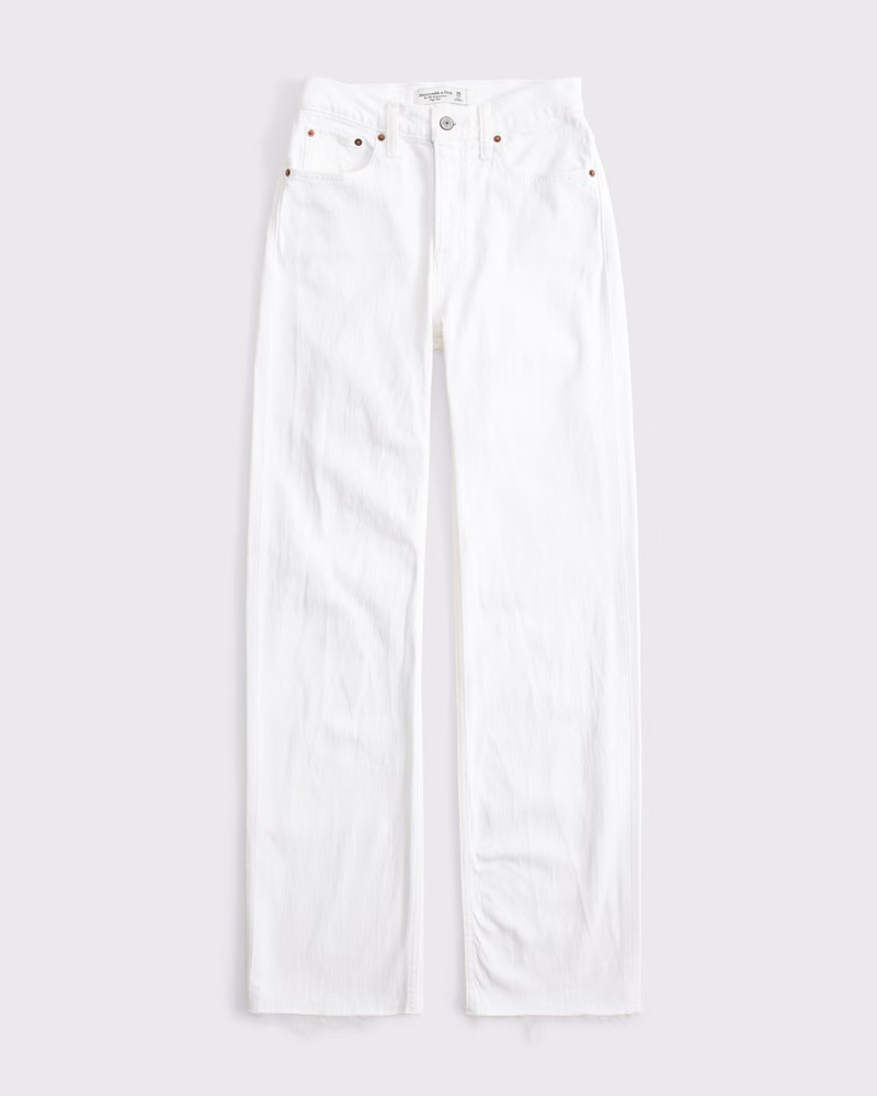 Women's High Rise 90s Relaxed Jean | Women's Bottoms | Abercrombie.com | Abercrombie & Fitch (US)