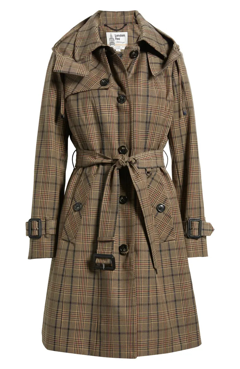 Heritage Trench Raincoat with Removable Hood | Nordstrom