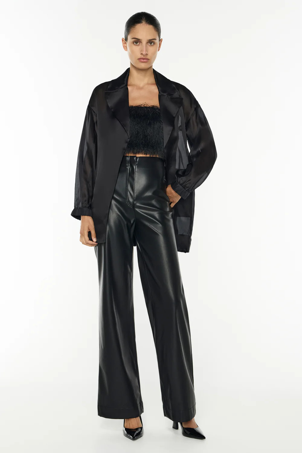 On The Fringe Knit Bustier | MANNING CARTELL