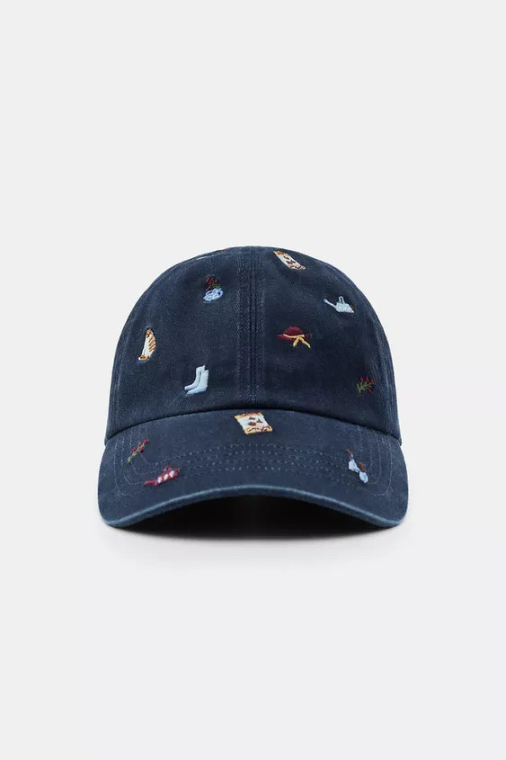 TWILL CAP WITH EMBROIDERY | Zara UK