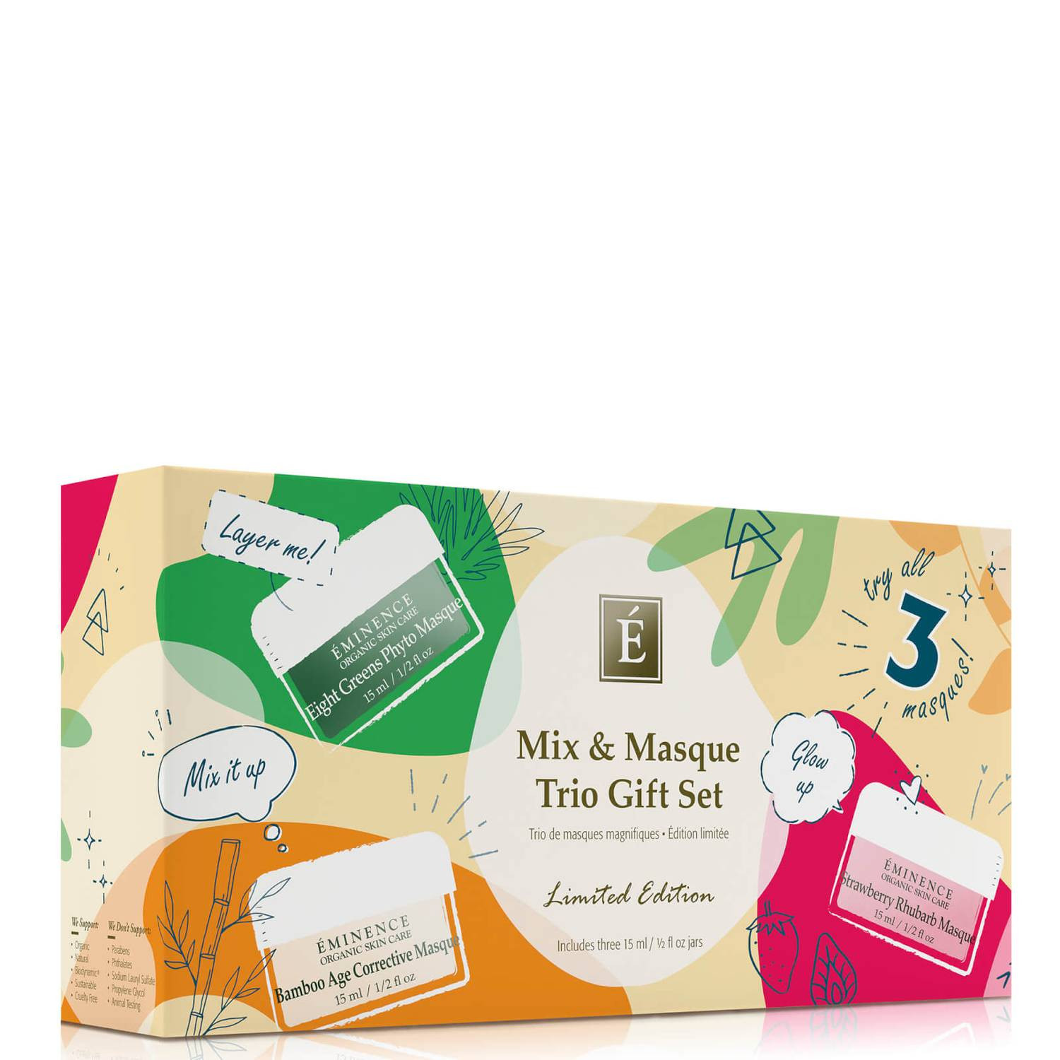 Eminence Organic Skin Care Mix and Masque Trio Gift Set | Dermstore (US)