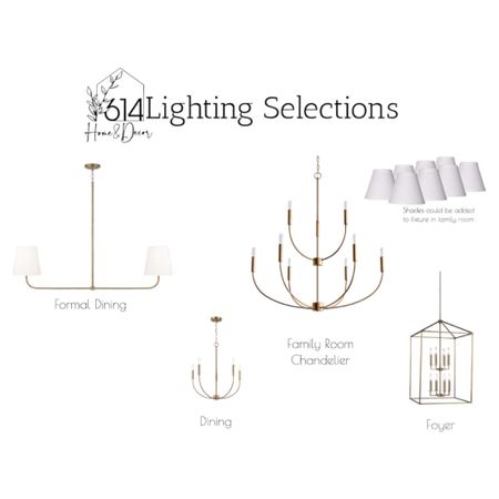 Cohesive lighting selections for the whole house

#LTKfamily #LTKhome #LTKitbag