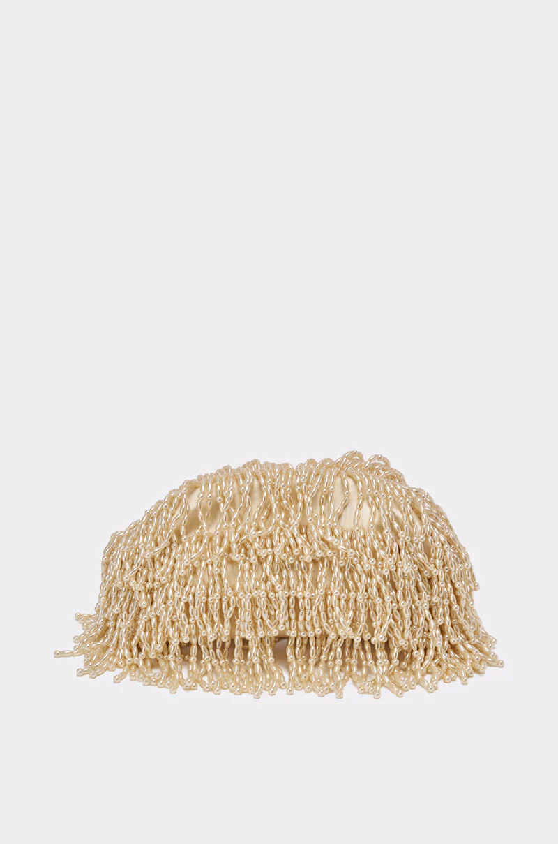 ON AN ISLAND PEARL CLUTCH | AKIRA