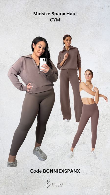 In Case You Missed It! 🖤 Midsize Spanx haul for athleisure and running! Code BONNIEXSPANX for 10% off 

#LTKmidsize #LTKfitness #LTKstyletip