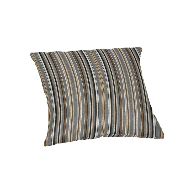 Yazmin Striped Sunbrella® Indoor/Outdoor Reversible Throw Pillow | Wayfair North America