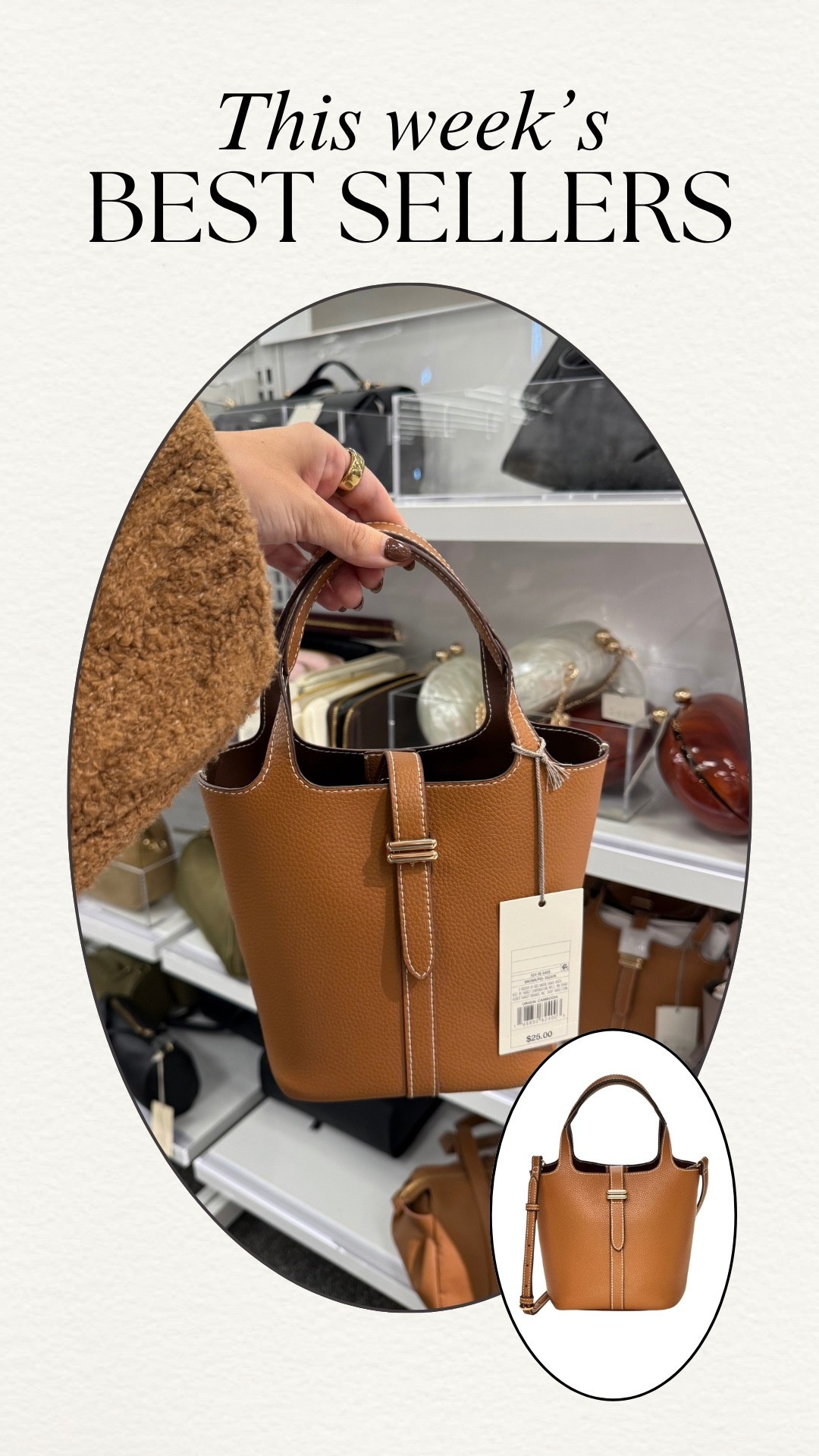 This $25 bag reminds me so much of the Hermès Picotin bag!
I’m not surprised it was a weekly best seller!!

#LTKootd