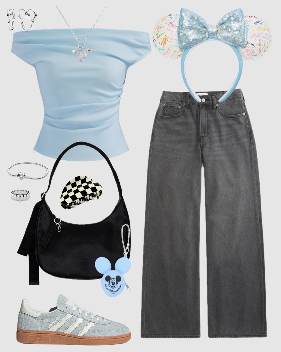 Baby blue Disney outfit 🩵✨

#LTKTravel #LTKSpringSale #LTKootd