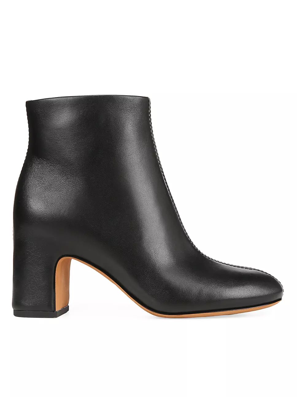Terri 70MM Leather Ankle Booties | Saks Fifth Avenue