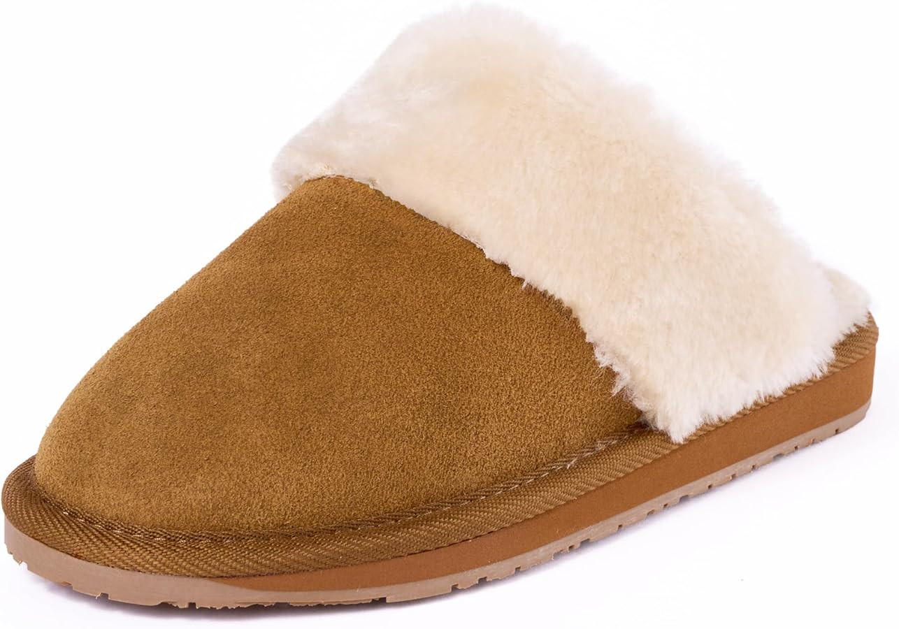 Minnetonka Women's Carefree Scuff Faux Fur Lined Cozy Slippers | Amazon (US)