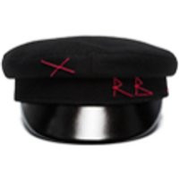 Ruslan Baginskiy Black wool baker boy cap | Farfetch EU