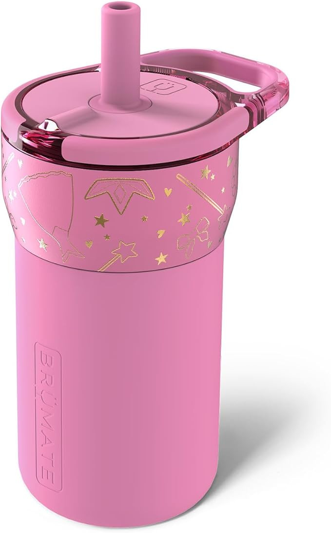 BrüMate Leap 12oz 100% Leakproof Kids Tumbler with Handle and Silicone Soft Straw | Drop Resista... | Amazon (US)