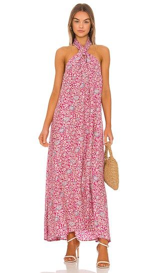 Astrid Dress in Floral Print Lavender | Revolve Clothing (Global)