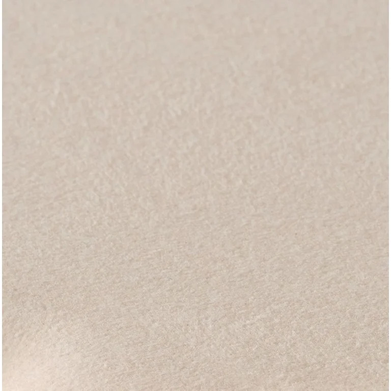 Better Homes & Gardens Lillian Velvet Tufted Ottoman, Cream | Walmart (US)