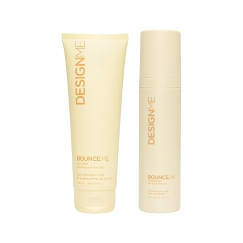 BOUNCE.ME Curl Balm & Curl Gel | Curl Cream for Curly Hair| Curl Activator | Curl Defining Gel - Refresh Curls, Waves, Coils | Non-Crunchy, Non-Sticky Formula | Amazon (US)
