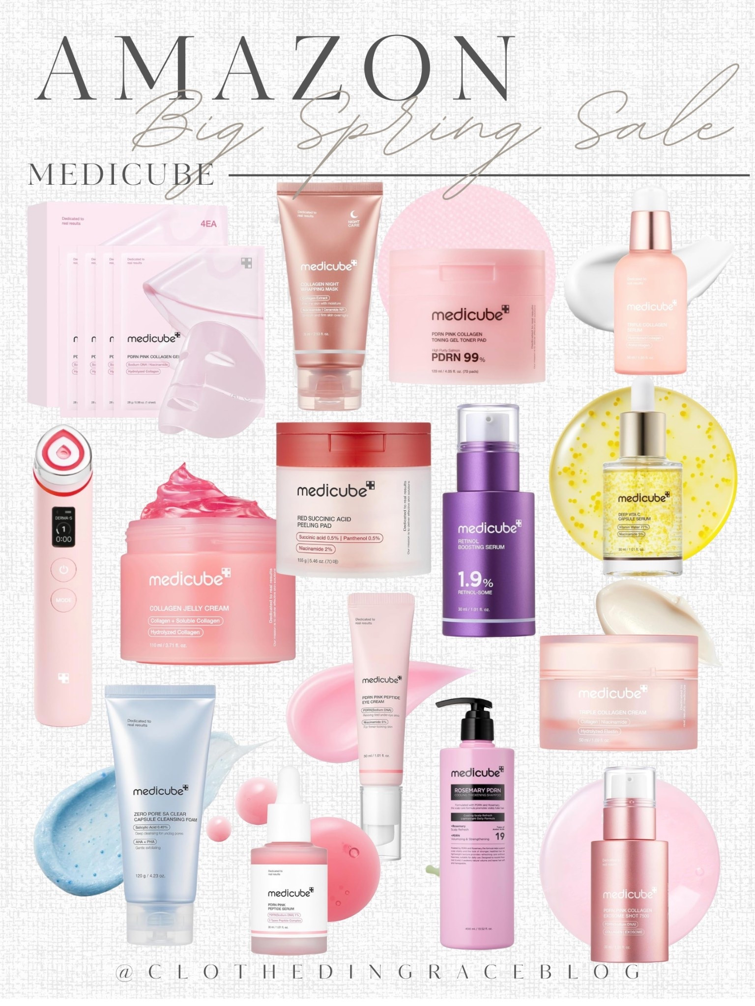 So many amazing Medicube products on sale for the @amazon Big Spring Sale! I’ve tried several things from this brand and have loved it. #ad #founditonamazon