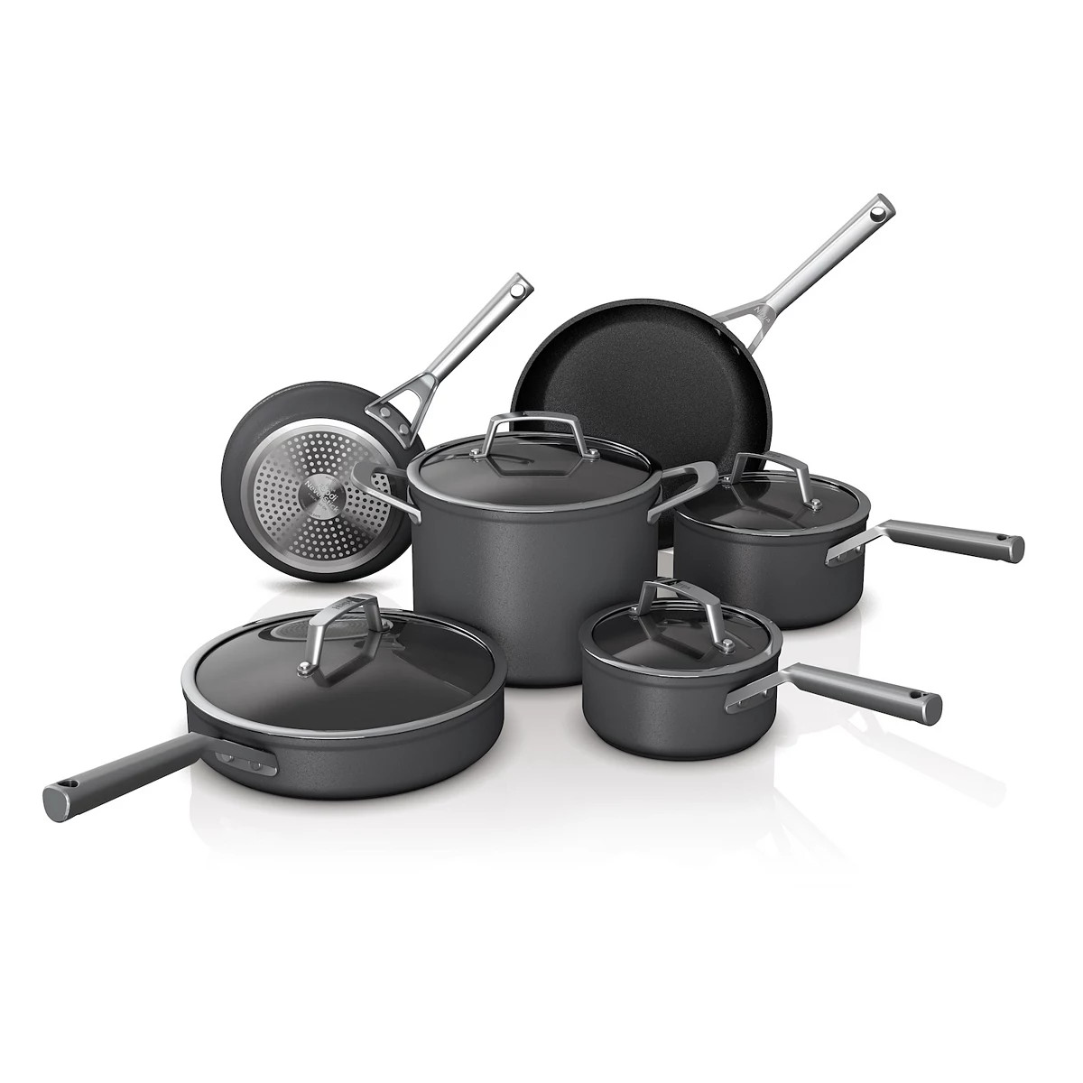 Ninja Foodi NeverStick Premium Hard-Anodized 10-pc Cookware Set | Kohl's