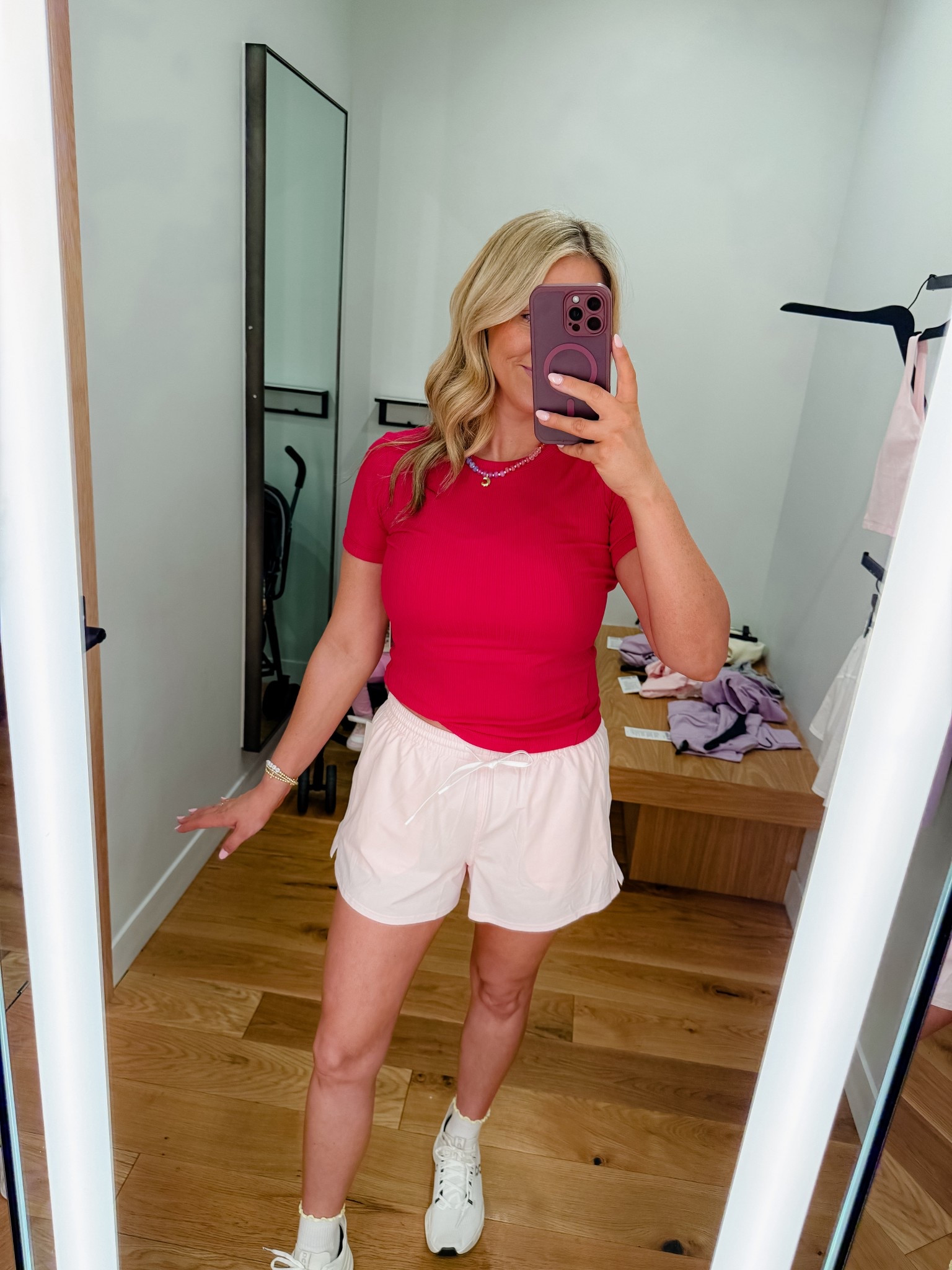 Mulberry top in a size s
Court revival shorts size 6

#LTKActive