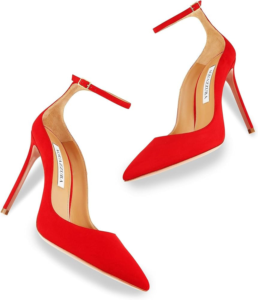 Amazon.com: Aquazzura Love Affair Pump 105, Lipstick, 9 : Clothing, Shoes & Jewelry | Amazon (US)