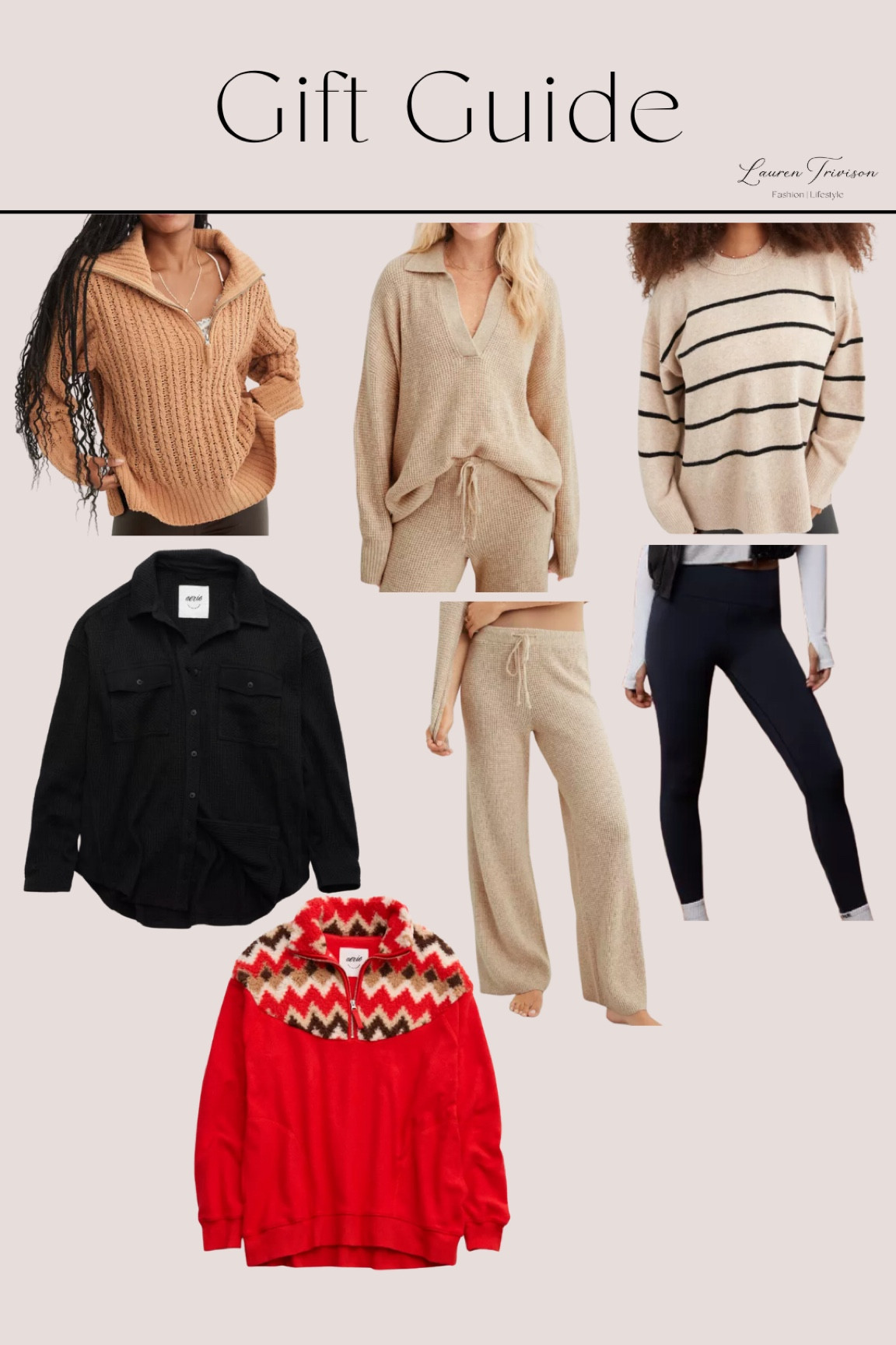 Cyber sale finds from Aerie! The perfect cozy layering pieces for the wintertime 

#LTKHoliday #LTKstyletip #LTKCyberWeek