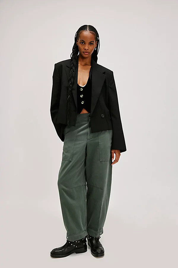 AGOLDE Callie Cropped Blazer | Free People (Global - UK&FR Excluded)