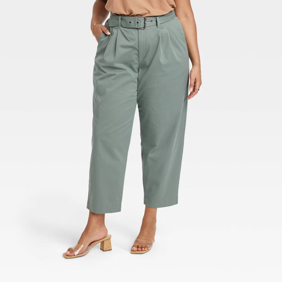 Women's Super High-Rise Tapered Chino Pants - A New Day™ | Target
