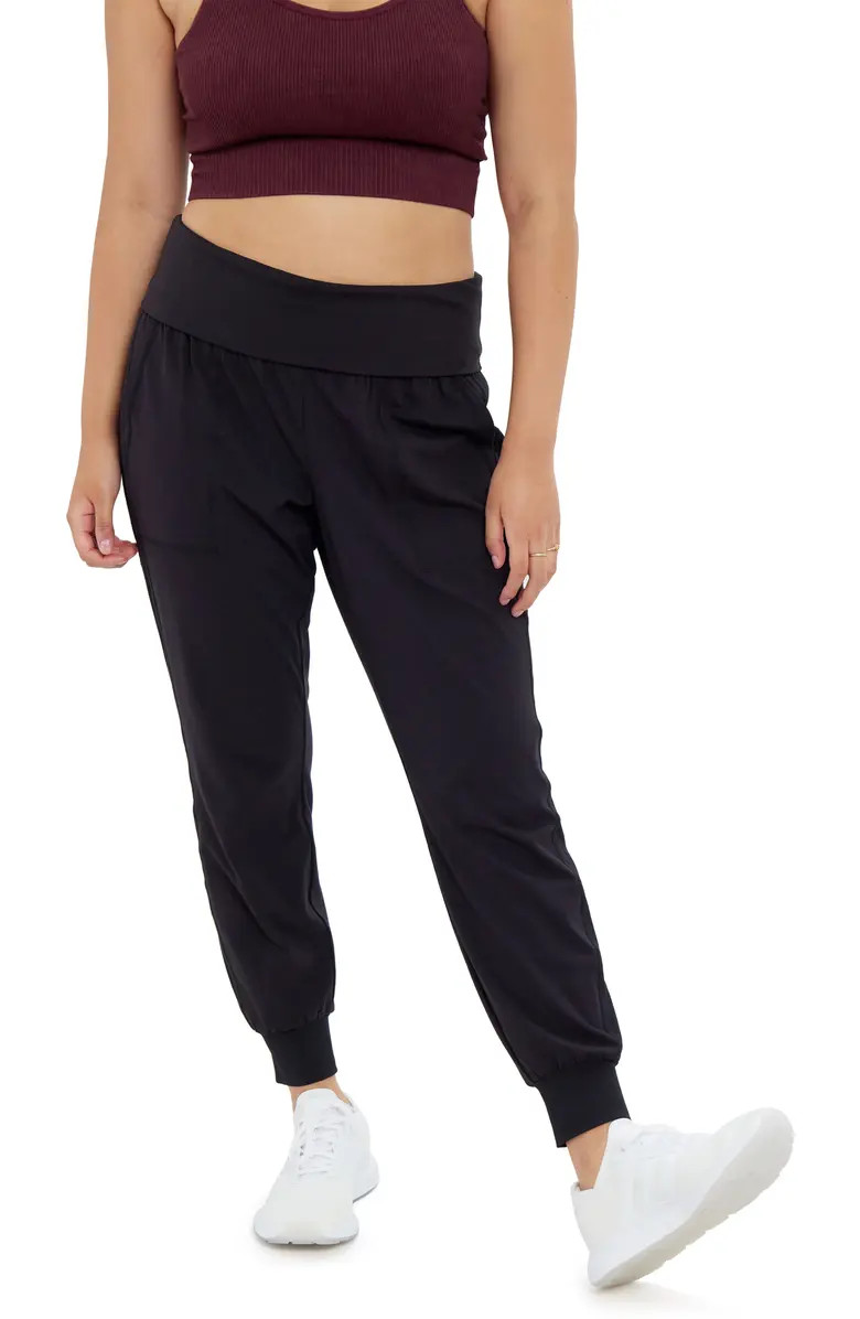 Ingrid & Isabel® Fold Down Active Maternity Joggers | Nordstrom | Nordstrom
