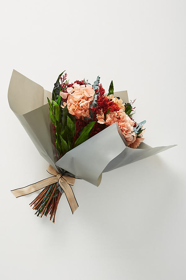 Dried Hydrangea Bouquet By Anthropologie in Pink Size ALL | Anthropologie (US)