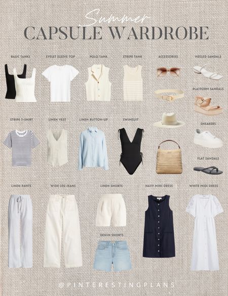 Summer capsule wardrobe 2024!

#LTKSeasonal #LTKFindsUnder50 #LTKFindsUnder100