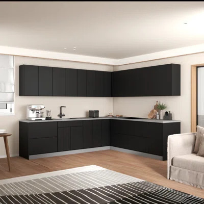 102'' W x 96'' H Medium Density Fiberboard (MDF) Full Kitchen Ready-to-Assemble | Wayfair North America