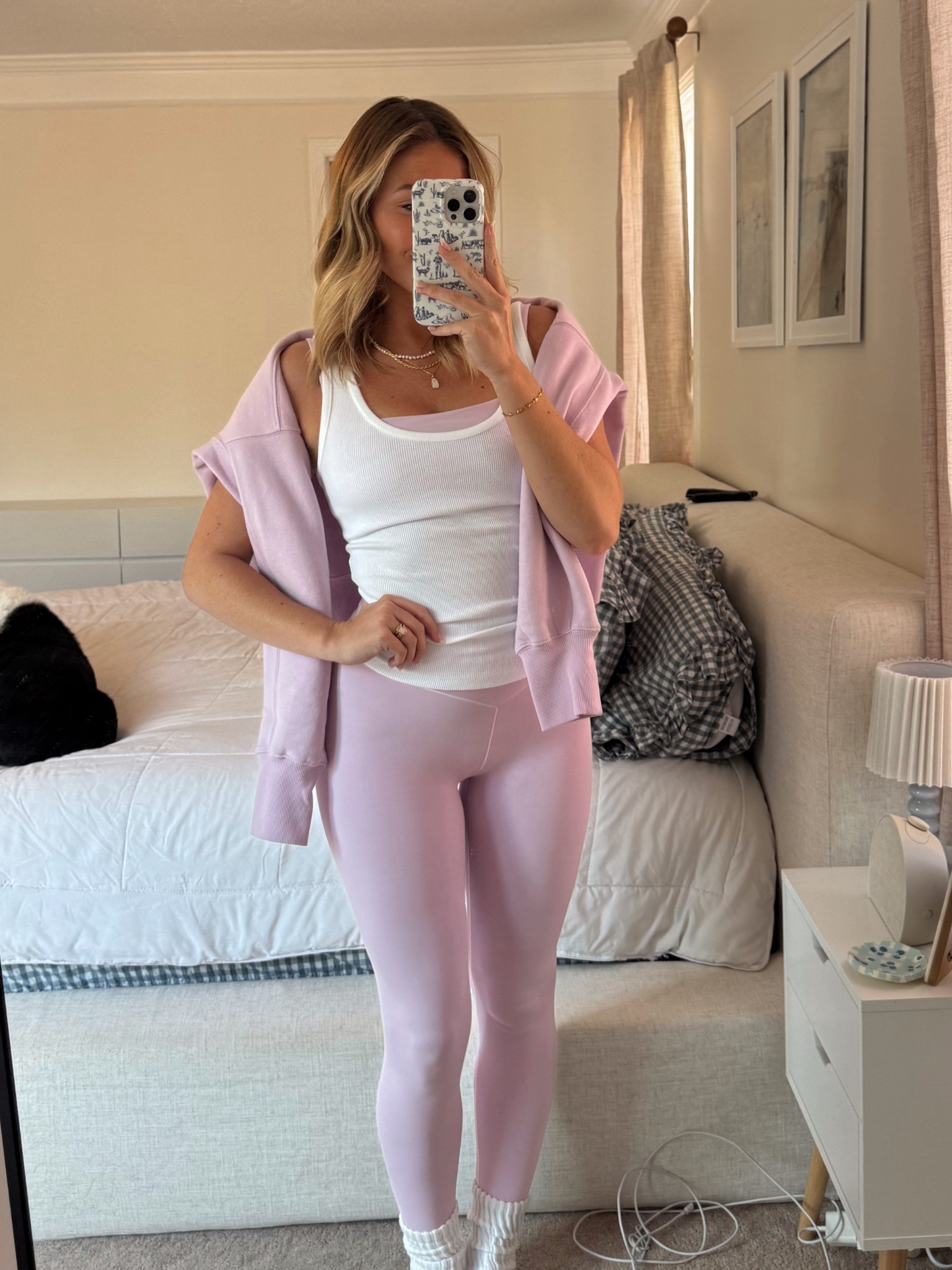 
These aerie sets are the most soft and comfortable workout sets ever!! I bought this set in 3 other colors because the fit any everything is perfect. These tank tops are also the perfect basic tank!! 

Leggings: small
Tank: small
Sports bra: medium 
Sweatshirt: medium 

#LTKSaleAlert #LTKStyleTip