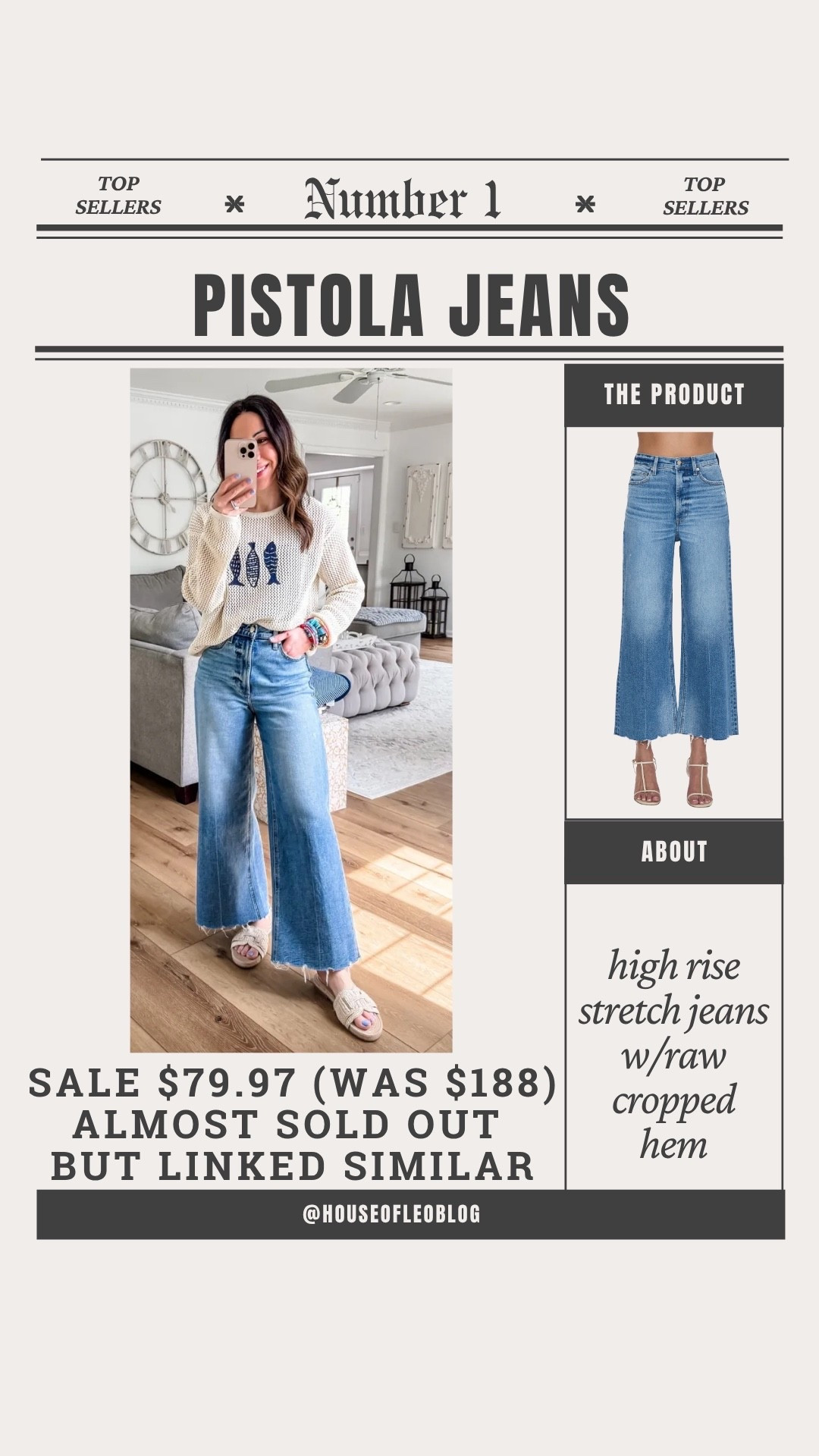 Sweater small. Pistola jeans 26. I sized up.

#LTKSaleAlert #LTKOver40 #LTKPetite