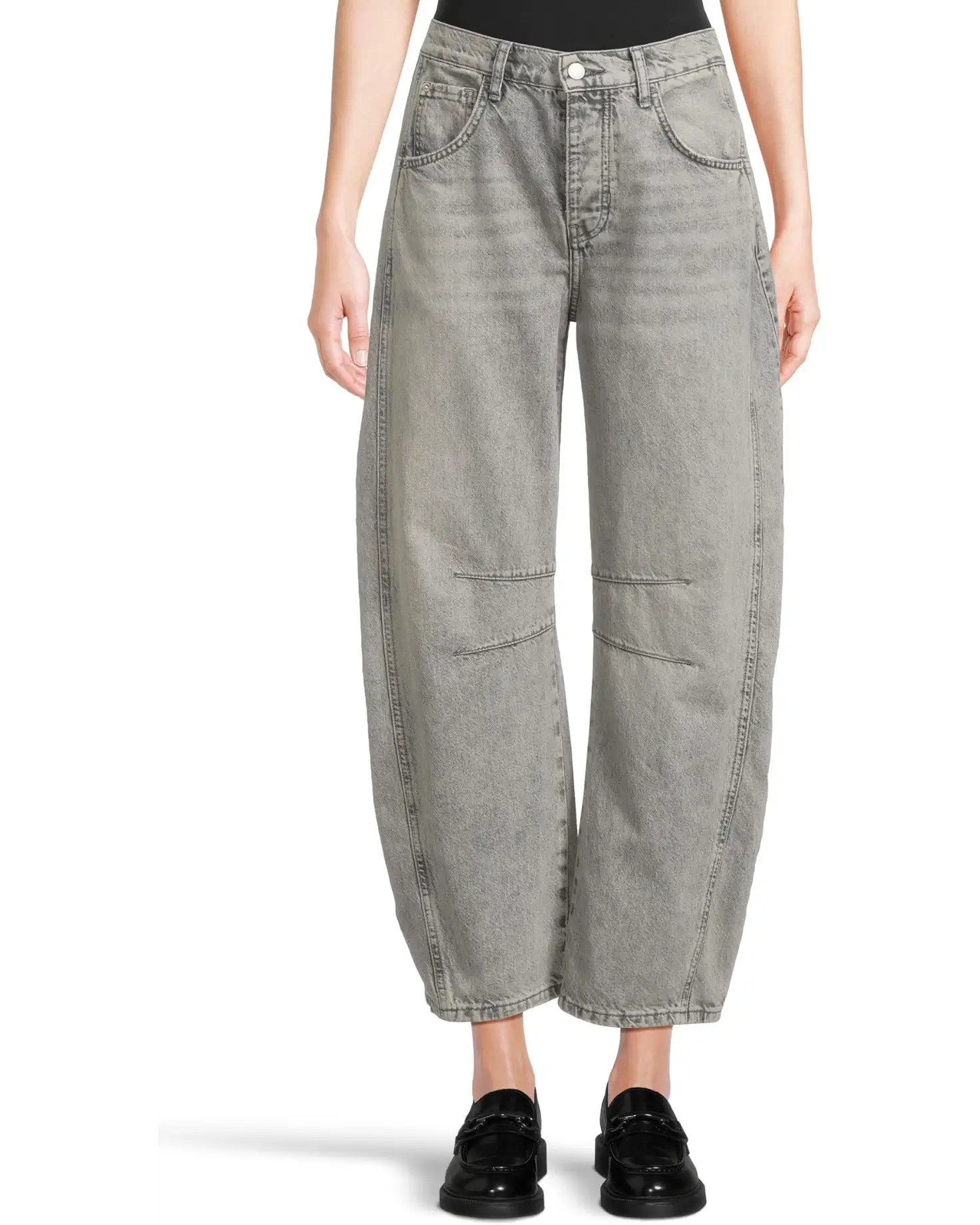 We The Free Good Luck Mid-Rise Barrel Jeans | Zappos