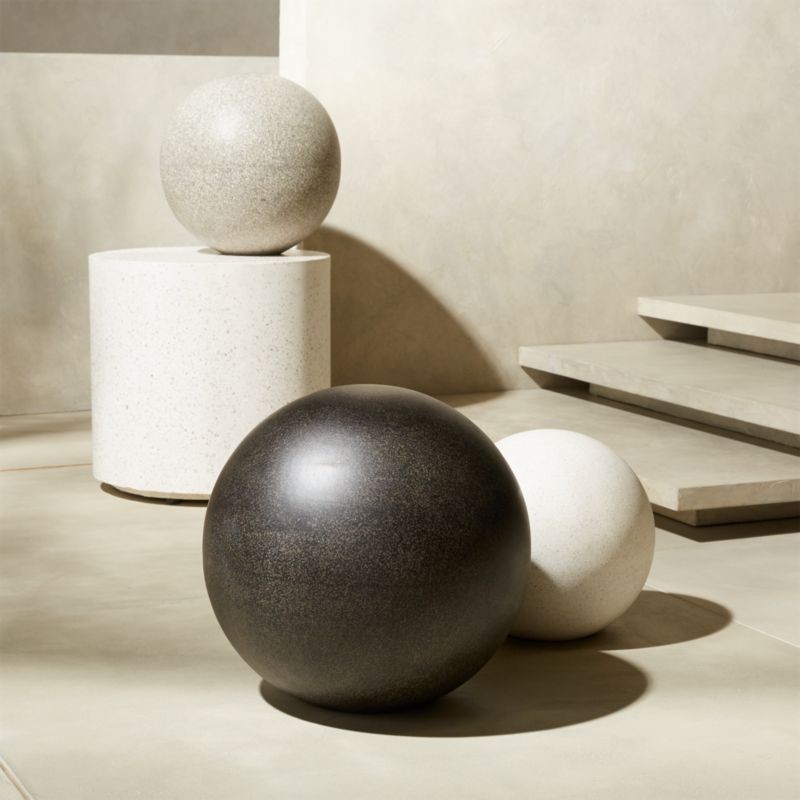 Playa Concrete Garden Spheres | CB2 | CB2