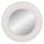 Patton 30-in L x 30-in W Round White Framed Wall Mirror Lowes.com | Lowe's