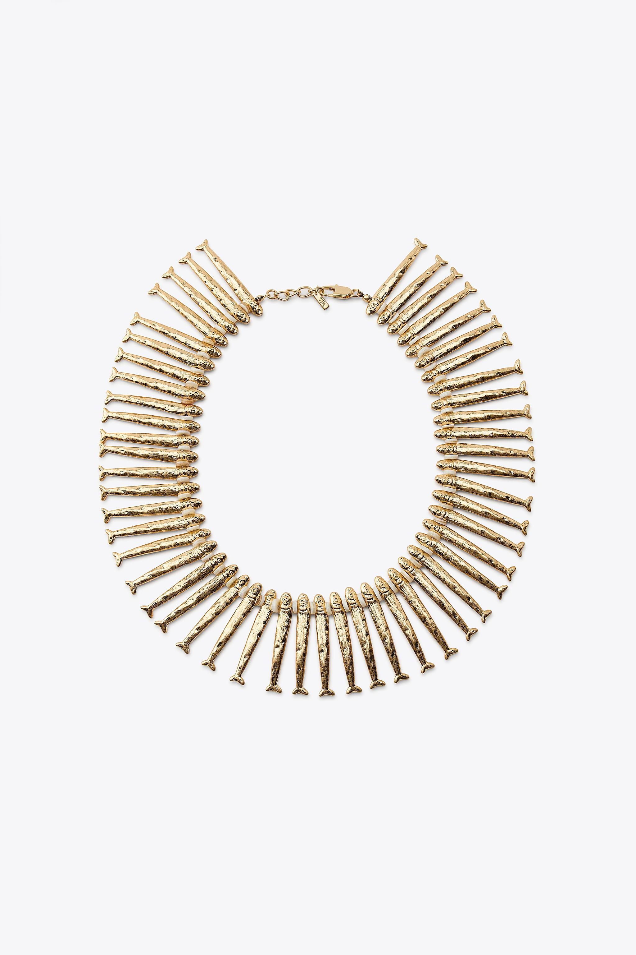 FISH BIB NECKLACE | Zara UK