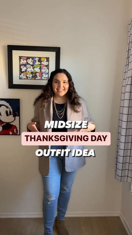 This outfit is a bit out of my comfort zone but when I saw a similar one on Pinterest I had to see if would look good on my size 16 body. 

Y’all, I’m obsessed! It’s definitely edgier than I would wear for Thanksgiving but I think the jacket brings it together.

But I love trying on outfits even if I wouldn’t really put them together on my own. I love Pinterest for that reason!


Do you like dressing out of your comfort zone? 👇🏽


Faux leather skirt, leather skirt outfit, holiday outfit, knee high boots, tweed jacket outfit, outfit inspo, midsize fashion, size 16 style, thanksgiving day outfit idea




#LTKstyletip #LTKHoliday #LTKSeasonal