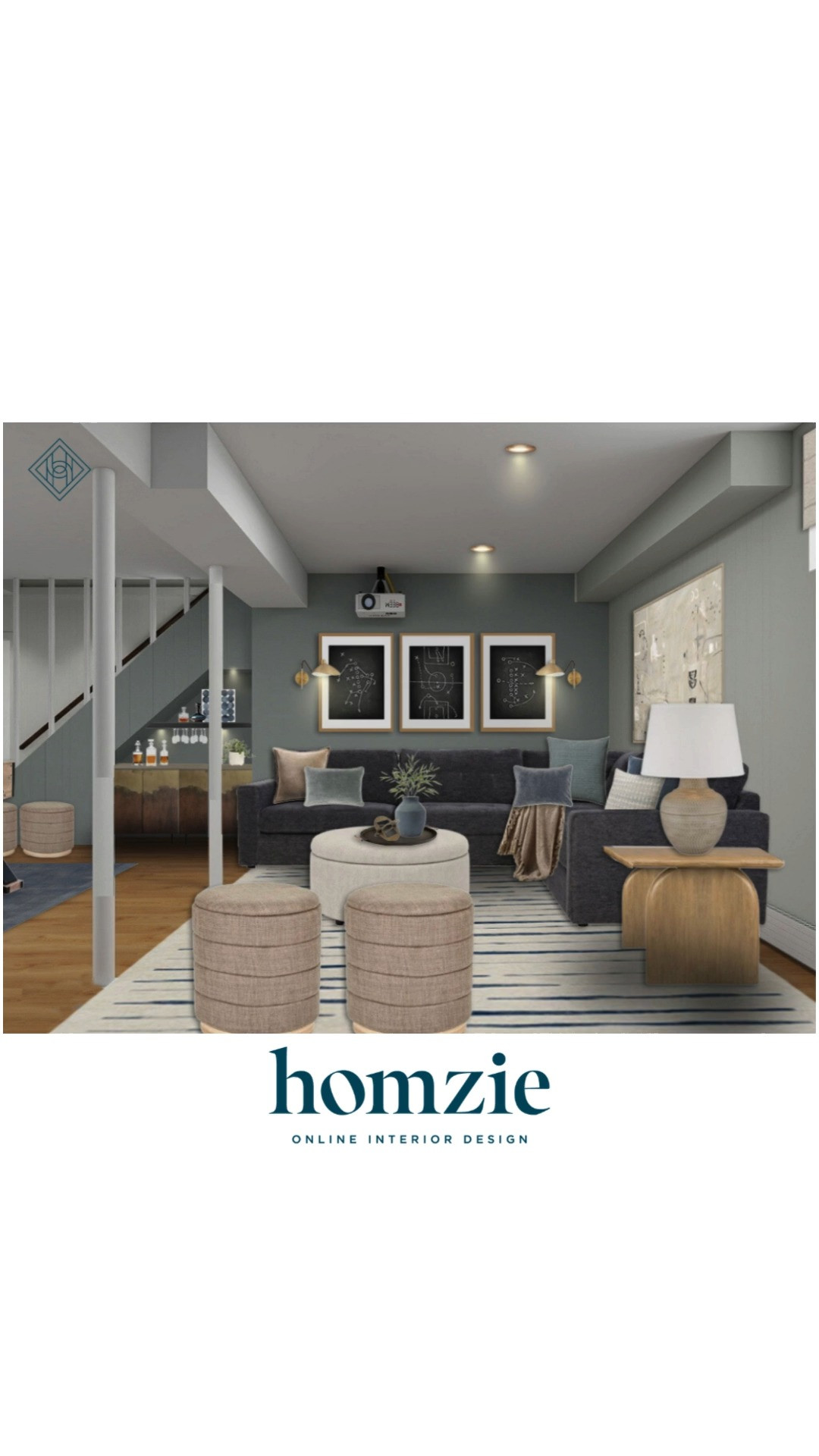 Moody basement featuring rugs, pool table, side tables, accent pillows, lamps, wall art, decor, etc.

#LTKHome #LTKFinds #LTKFavorites #HomeStyleDaily  

 #LTKHome