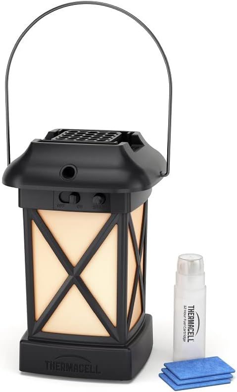 Thermacell Mosquito Repellent Lantern; No Spray Mosquito Repellent For Patios; Includes 12-Hours ... | Amazon (US)