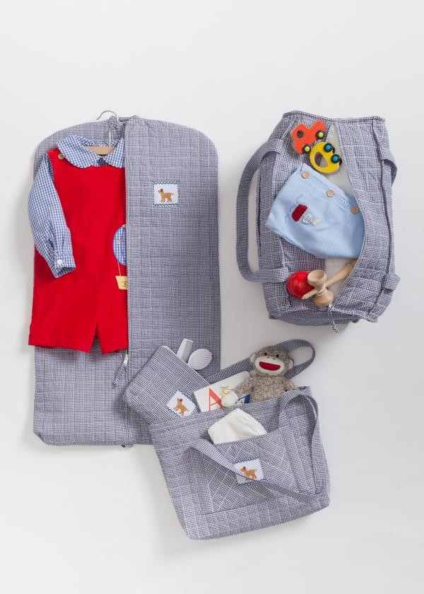 Quilted Luggage - Dog | Little English