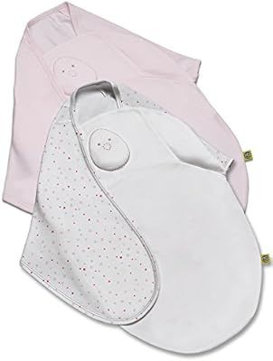 Swaddle 2 Pack -"Classic" Zen Swaddle - Weighted Baby Swaddle Blanket Mimics Touch. 2 in 1 Size (... | Amazon (US)