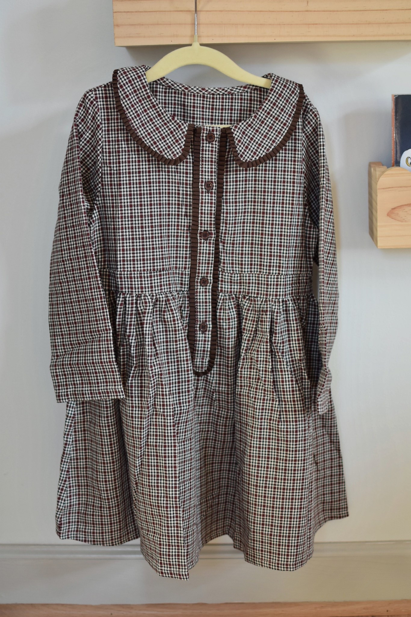 My eldest daughter is wearing this super sweet houndstooth dress for Thanksgiving. It’s very affordable and comes in big girl sizes!

#LTKHoliday #LTKGiftGuide #LTKKids