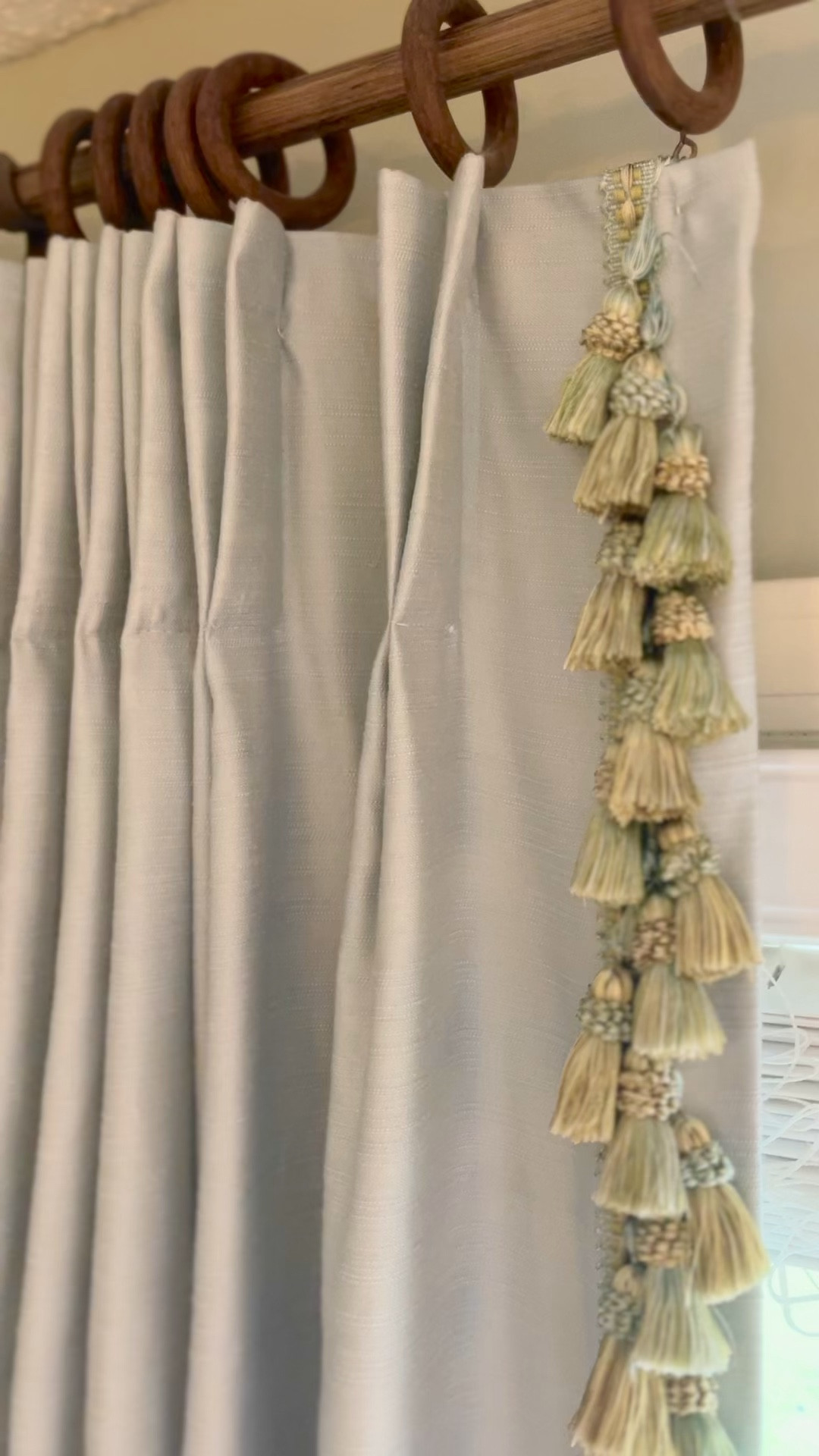 The curtains were a thrift find, but I’ve added some beautiful custom curtains in fun prints I found on eBay! The curtain rings are also an eBay find, and while the curtain rod was also thrifted, it’s still available currently at Target.

#LTKhome