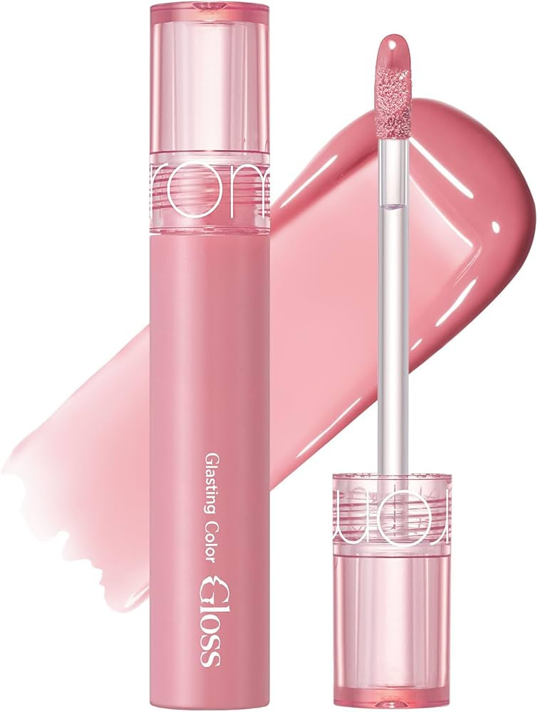 rom&nd Glasting Color Gloss (01 PEONY BALLET) | Kbeauty, Plumping, Glossy, Moisturizng, Natural C... | Amazon (US)