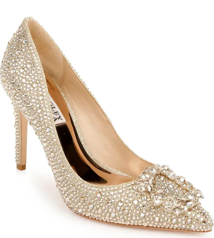 Badgley Mischka Collection Cher II Pointed Toe Pump | Nordstrom | Nordstrom